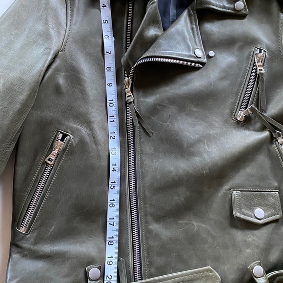 UNRAVEL PROJECT MOTO LEATHER JACKET - Picture 14 of 14